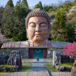 Tranquil Buddha Sculpture Garden, Hanibe Caves, Japan