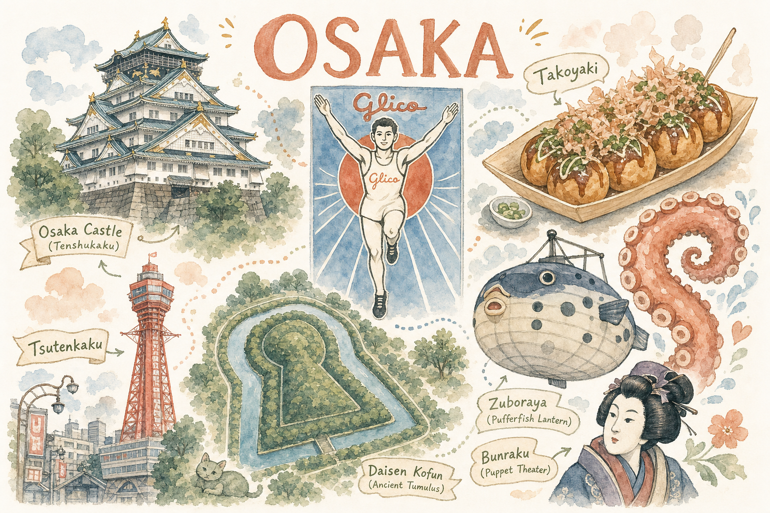 大阪で何をする？