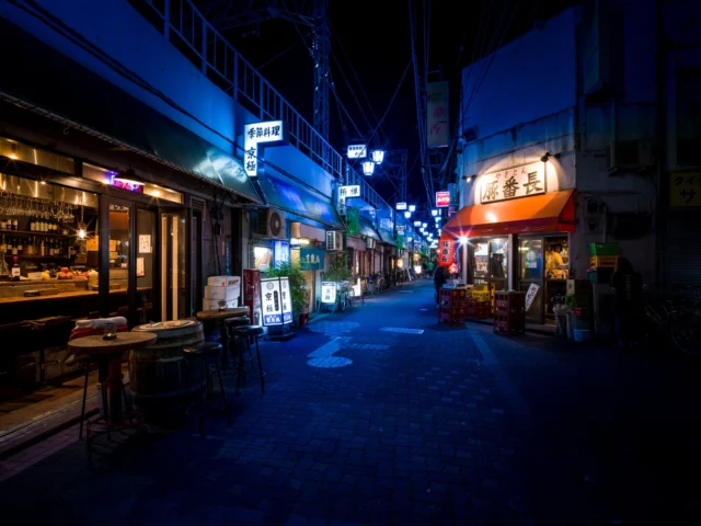 Below the train's hum, Neon whispers paint the night— Cobalt dreams unfold. 電車の下で ネオンが夜を彩る— コバルトの夢。---#offbeatjapan #japan #yokochovibes #neonnights #japanesenightlife #urbanexploration #cozycorners #cobaltblue